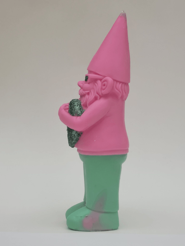 BOUGIE_NAIN_BICHROME H35 CM