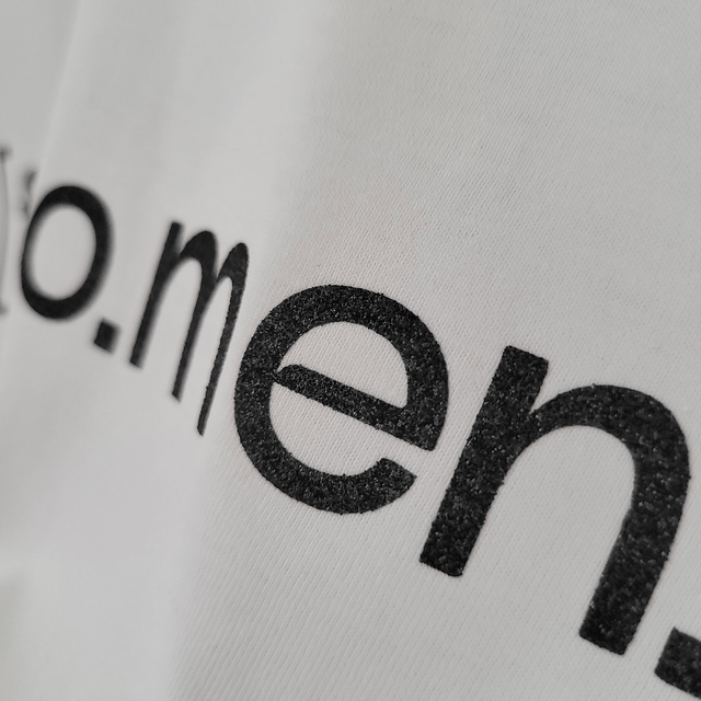 TSHIRT COTON BIO FÉE.NO.MEN NOIR PAILLETÉ